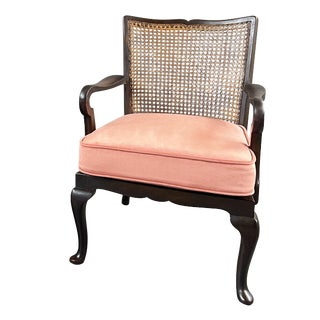 Armchair in Wood and Caning, 1900s For Sale
