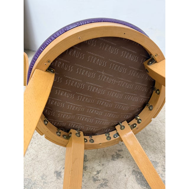 Miro Harold “King Harold” Flower Side Chair for Strauss, 1970s For Sale - Image 18 of 18