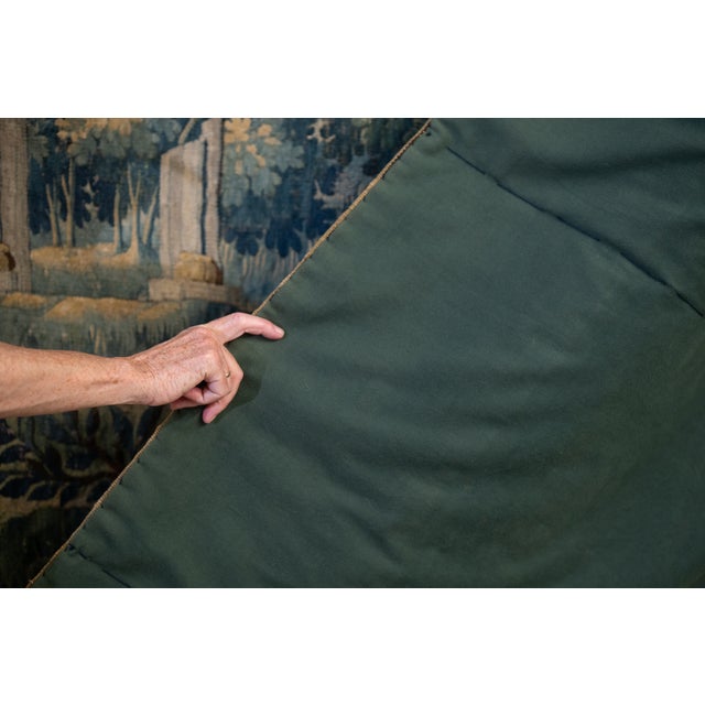 Verdure Tapestry, 18th Century For Sale - Image 17 of 18