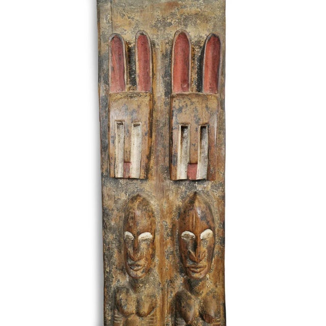 Mid 20th Century Vintage Old Dogon House Post For Sale - Image 5 of 9