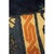 1920s Antique Traditional Floral Chinese Peking Hallway Runner Blue Knotted Rug For Sale In New York - Image 6 of 7