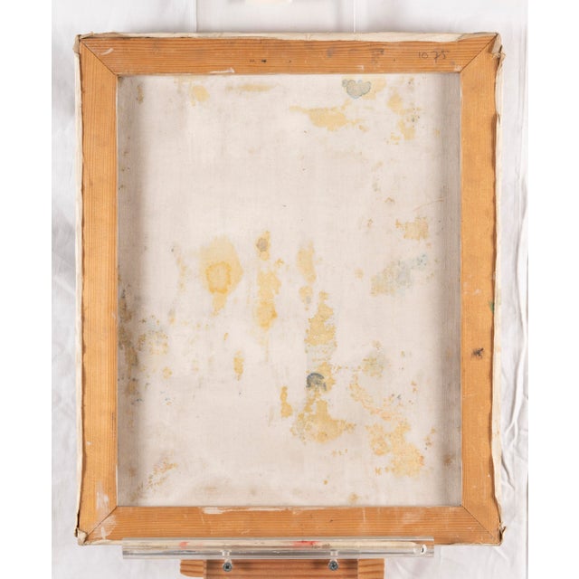 Pierre Henry, Faces, 1970s, Oil on Canvas For Sale - Image 10 of 17