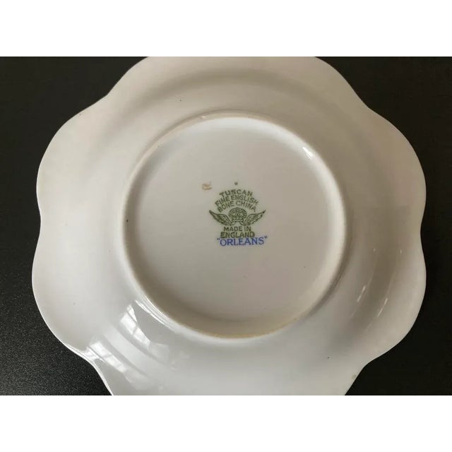 Early 20th Century English Red Roses Porcelain Jewelry Dish For Sale - Image 11 of 18