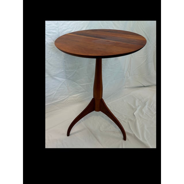 1970s Shaker Workshops Cherry Occasional Tables (Set of 3) For Sale - Image 5 of 7