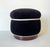 Round Deco Pouf, 1940s For Sale - Image 5 of 6