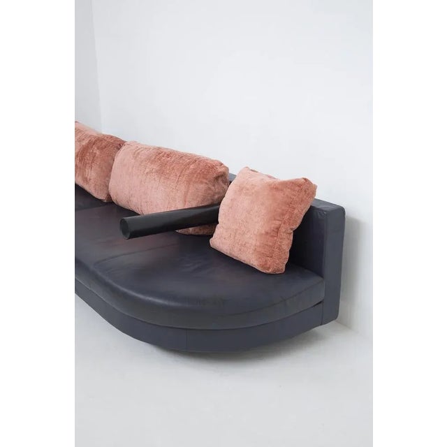 Leather Corner Sofa by Antonio Citterio for B&b Italia For Sale - Image 10 of 12
