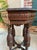 Petite Antique French Octagon Side Table Renaissance Carved Oak C1900 For Sale - Image 9 of 12