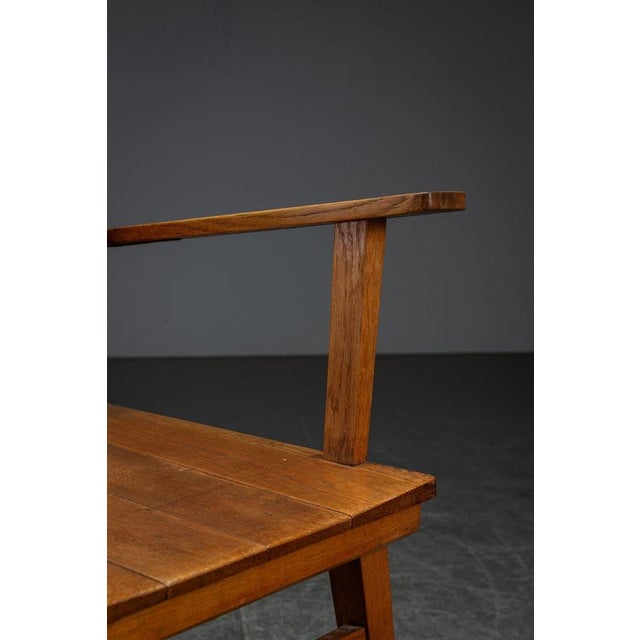Wood Sculptural Dining Chairs, 1960s, Set of 10 For Sale - Image 7 of 18