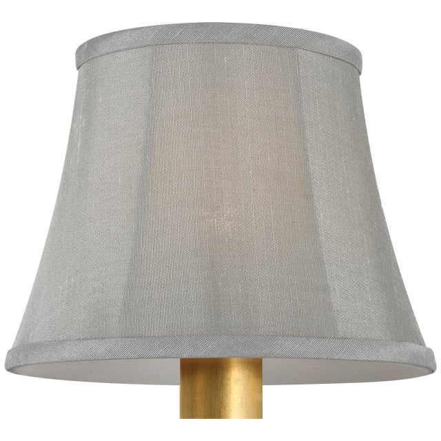 Traditional Visual Comfort Signature 6" Mist Silk Bell Empire Shade For Sale - Image 3 of 3
