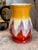 Ceramic 1930s Art Deco Hand-Painted Ditmar Urbach Pitcher From Czechoslovakia For Sale - Image 7 of 7