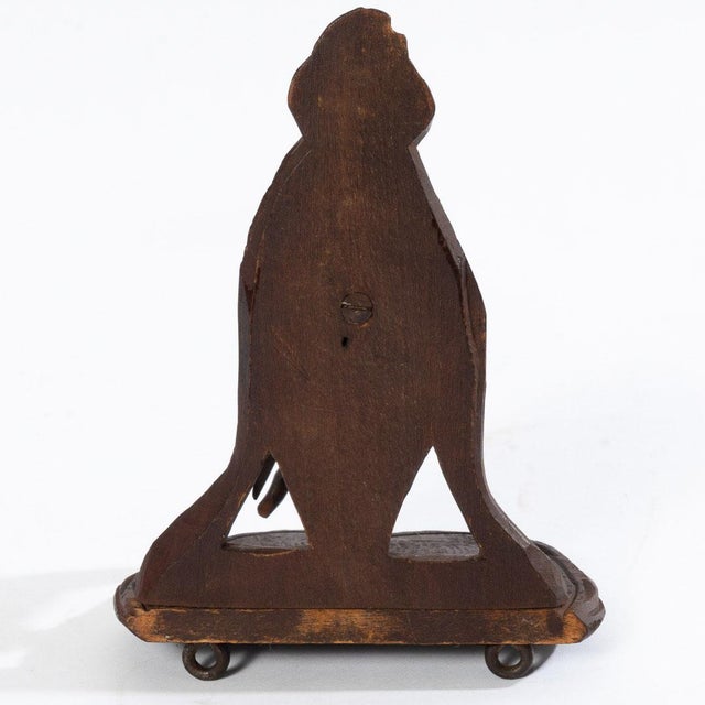 Antique Black Forest Carved Roe Deer Head Shelf For Sale - Image 4 of 6
