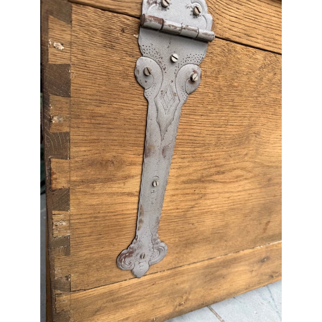 Yellow Southern Chippendale Yellow Pine Blanket Chest, 18th Century For Sale - Image 8 of 8