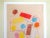 This Atsuko Tanaka Mid Century Modernism exhibition poster print " Untitled ( 1 ) " 1956, is a very special and unique...