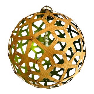 The Eco-Friendly Coral Pendant Light, by David Trubridge For Sale