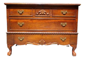 Vintage Lane Mahogany Cedar Trunk Blanket Hope Chest Bed Bench