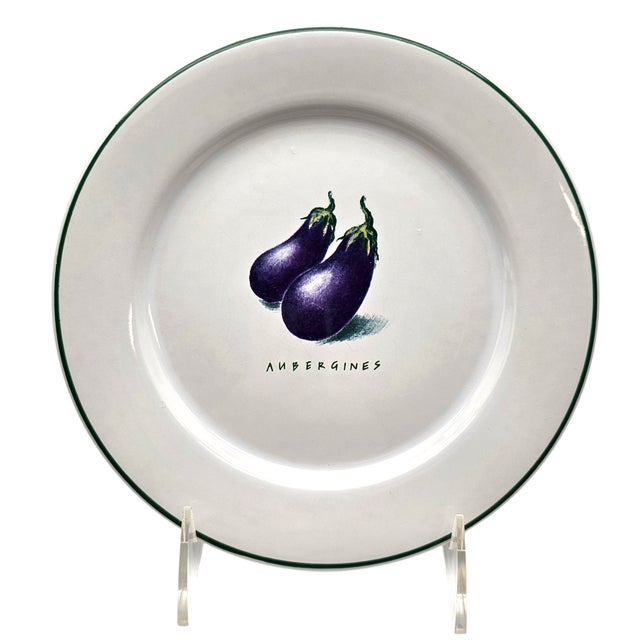 Ulster Ceramics Ireland “Jardin De France” 8-Inch Fruit Motif Plates — Set of 11 For Sale - Image 9 of 10