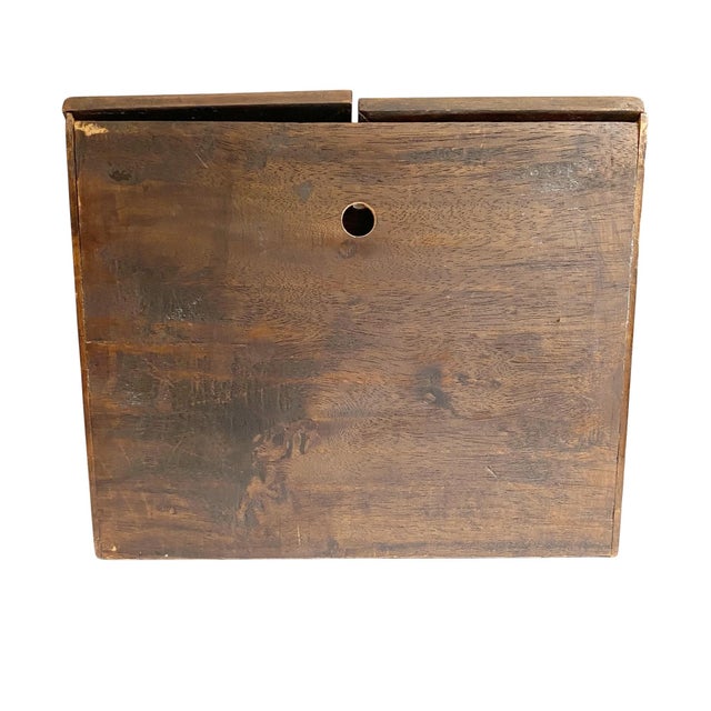 Antique Wooden Secretary Tabletop Desk Organizer For Sale In New York - Image 6 of 6