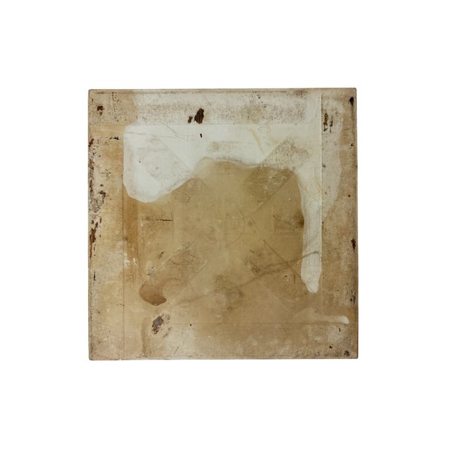 Delft Mid 20th Century Delft V&b Mettlach Blue and White Tile For Sale - Image 4 of 8