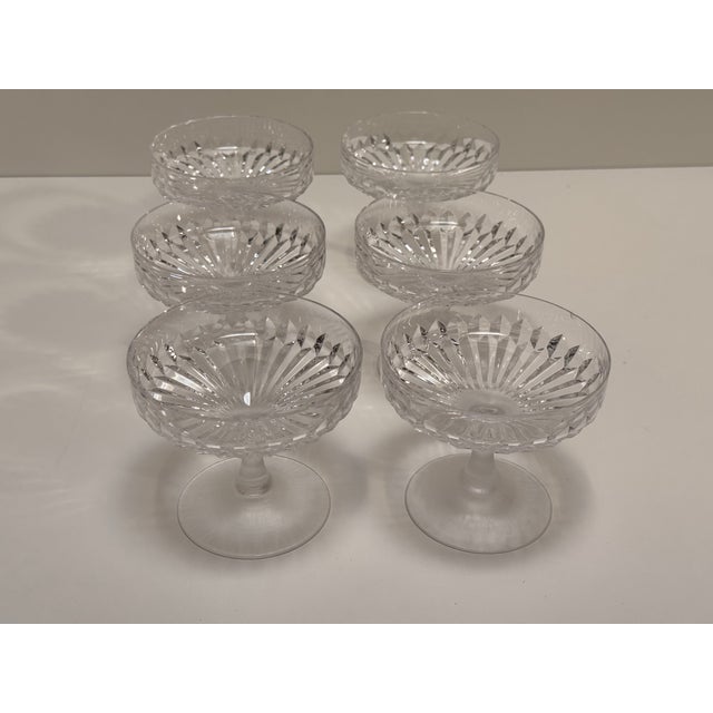 Champagne Sparkling Wine Bowl Cordoba Series Glasses from Peill & Putzler, 1970s, Set of 6 For Sale - Image 4 of 14
