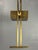 Gold Art Deco Bauhaus Brass Adjustable Floor Lamp in the style of Marcel Breuer, 1980s For Sale - Image 8 of 18