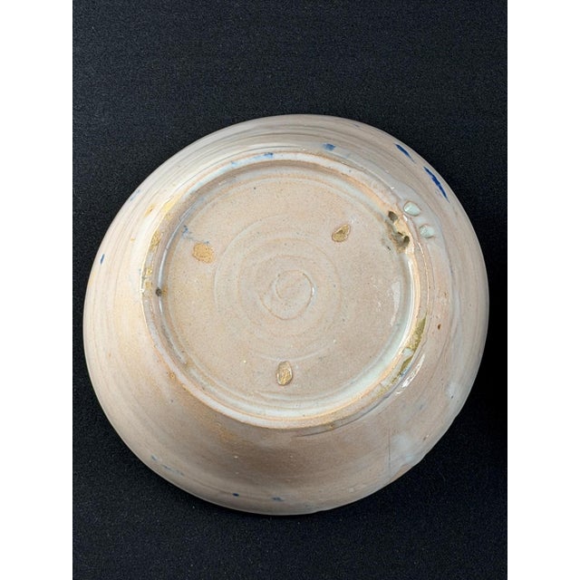 Antique Fajalauza Granada Blue and White Bowls, 1890s, Set of 3 For Sale - Image 5 of 10