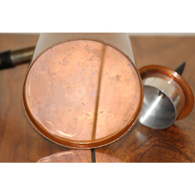 Copper Vintage B&m Douro Copper Chocolate or Coffee Pot For Sale - Image 8 of 8