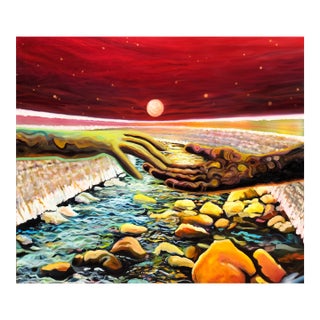 Handwidth , Ara Deinde (2023) Oil on Canvas For Sale