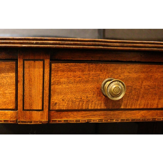 Wood C. 1810 English Regency Period Sofa Table For Sale - Image 7 of 7