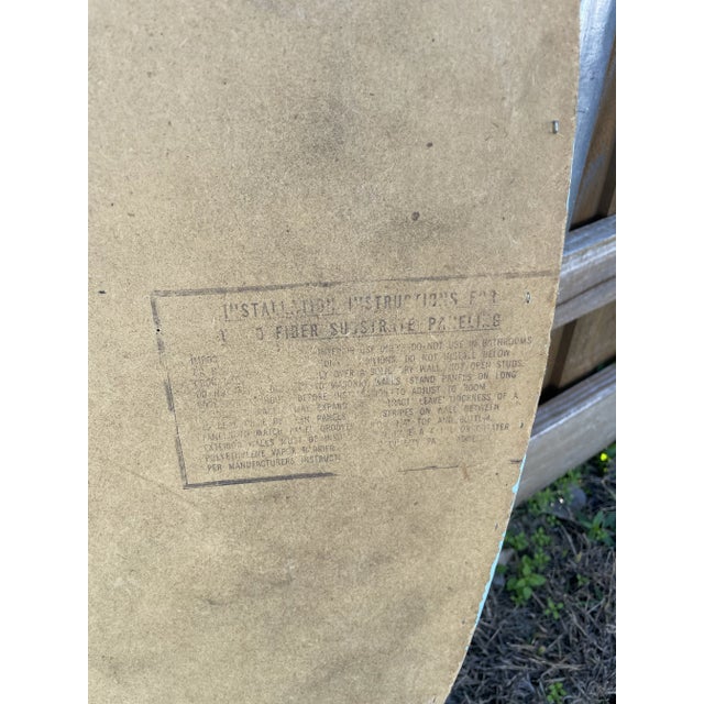 Vintage Palm Tree Mirror For Sale - Image 4 of 7