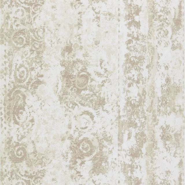 Harlequin Pozzolana Wallpaper in Limestone - a Sample For Sale