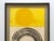 This Raoul Lazar rare vintage 1974 French Mid Century Modernist " Arc Jaune " limited edition custom framed hand signed...