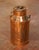 This substantial antique copper milk can was crafted in France circa 1890. Executed in traditional cylindrical dairy form,...