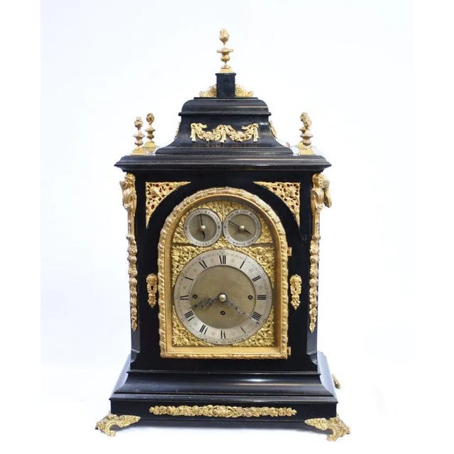 Victorian Bracket Clock, 1880s For Sale - Image 3 of 15