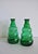 1940s Green Glass Vases by Edvin Ollers for Limmareds Glasbruk, Sweden, 1940s, Set of 2 For Sale - Image 5 of 7