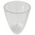 Glass Vintage Clear Crystal Vase by J.G. Durand for Cristal D'Arques, 1980s For Sale - Image 7 of 7