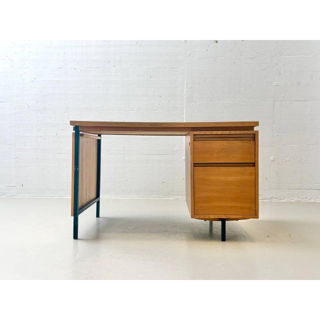 Mid-Century Desk with Linoleum Top from Merz Roller, 1960s For Sale - Image 16 of 16