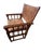 Ernest Hemingway Thomasville Campaign Style Leather Brass Mahogany Desk & Chair For Sale - Image 16 of 18