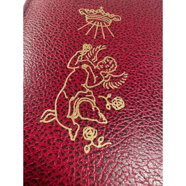 Early 18th Century Madame Du Barry — 1941 Miniature Leather-Bound Limited Edition (No. 763) — French Royal History Book For Sale - Image 5 of 13