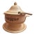 1970s Tureen & Lid W/Ladle & Underplate Village (Made in Usa) by Pfaltzgraff For Sale
