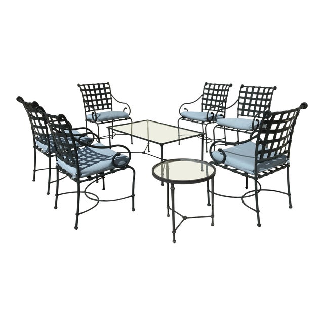 Brown Jordan Florentine Outdoor Patio Set Set of 6 Chairish