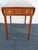 Wellington Hall Mahogany Inlay Drop Leaf Mahogany Side End Tables a Pair 6567 For Sale - Image 10 of 17