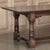 18th Century English Oak Trestle Dining Table With Turned Supports For Sale In Dallas - Image 6 of 17