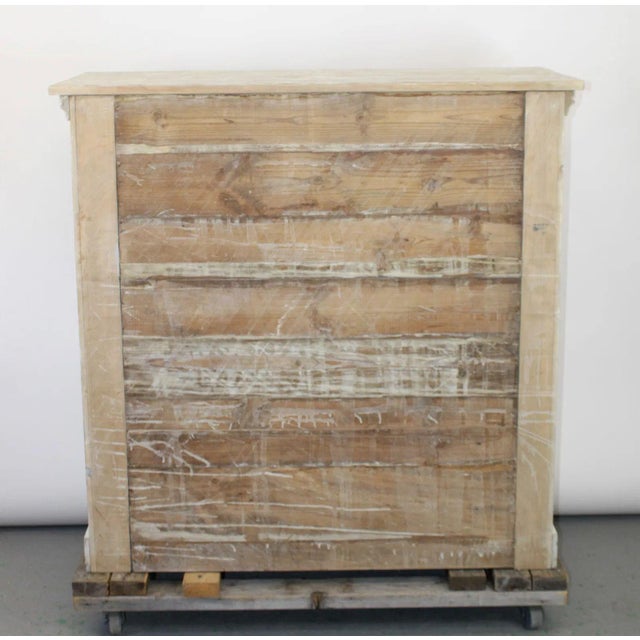 Swedish Blue Paint, Pine Two-Door Buffet, Late 18th / Early 19th C For Sale - Image 4 of 6