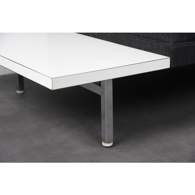 Metal 2-Seater Sofa with Side Tables by George Nelson for Herman Miller, USA, 1960s For Sale - Image 7 of 10