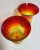 1960s Mid-Century Modern Blenko Large Amberina Glass Vases- a Pair For Sale In New York - Image 6 of 11