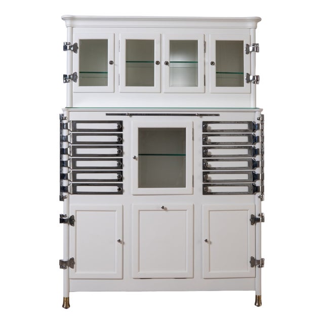 German Dental Instrument Cabinet by Arnold Biber, 1920 For Sale