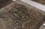 Hand-Knotted Vintage Persian Qum Rug in Beige-Brown Floral Medallion Pattern For Sale - Image 4 of 8