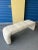 Extra Long Cream Waterfall Bench For Sale - Image 11 of 12