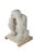 Abstract Late 20th Century Monumental Limestone Nude Fertility Thinking Man 1000lb Garden Sculpture Statue For Sale - Image 3 of 14