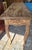 1980s Rustic Wood Sofa/Console Table For Sale - Image 4 of 9